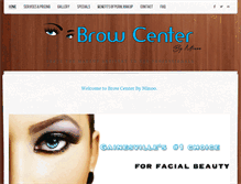 Tablet Screenshot of browcenter.com